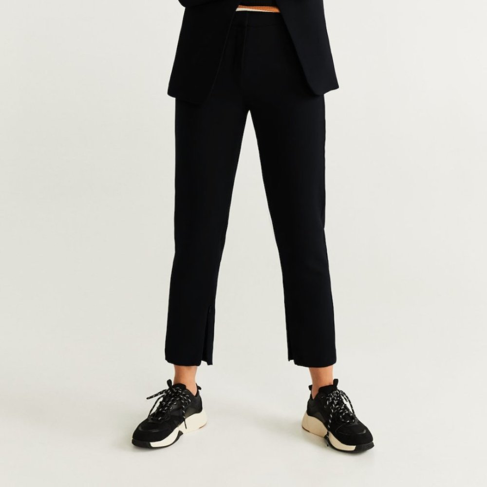 Straight suit pants